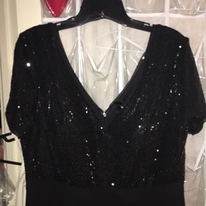 Sequin top jumpsuit